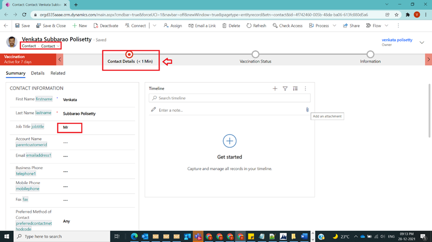 Automatic Stage Movement using CRM Plugin in BPF